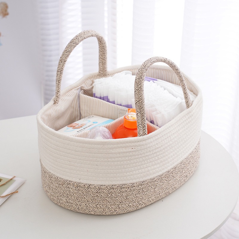 Backpack Diaper Bag - Dobrável fralda caddy organizar corda de