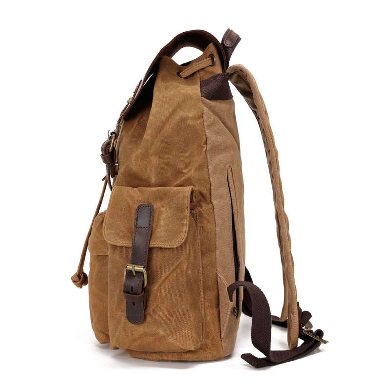 Nova mochila masculina de lona - Canvas Backpack Casual avaliação e preço