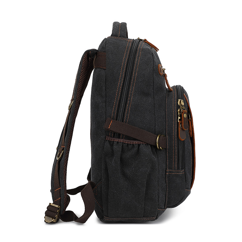 Novo casual transfronteiriço m - Canvas Backpack Casual avaliação e preço