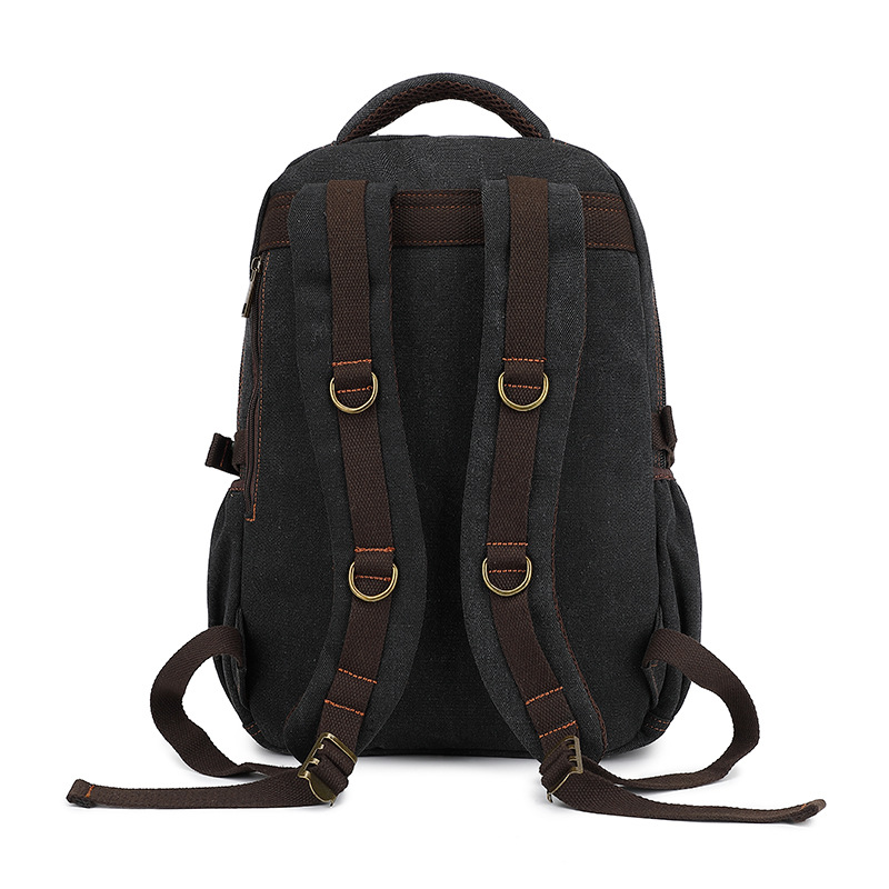 Novo casual transfronteiriço m - Canvas Backpack Casual avaliação e preço