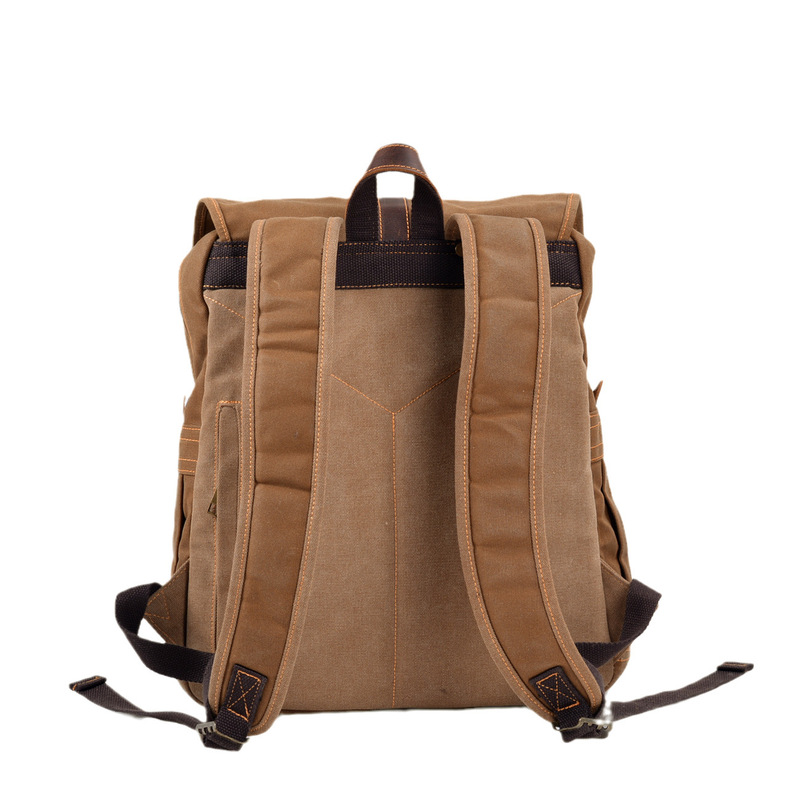 Nova mochila masculina de lona - Canvas Backpack Casual avaliação e preço